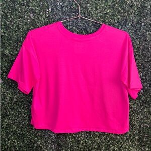 Athletic Works Bright Pink Short Sleeve Tee